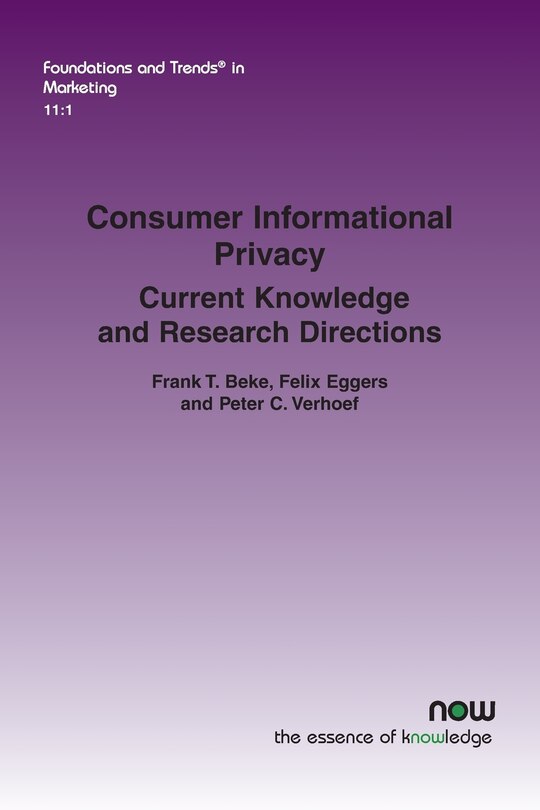 Couverture_Consumer Informational Privacy