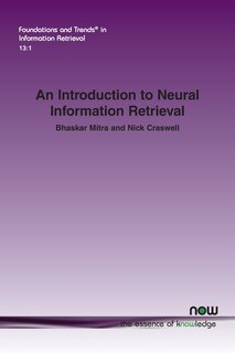 Front cover_An Introduction to Neural Information Retrieval