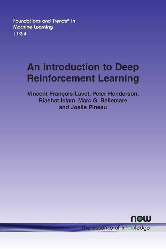 Couverture_An Introduction to Deep Reinforcement Learning