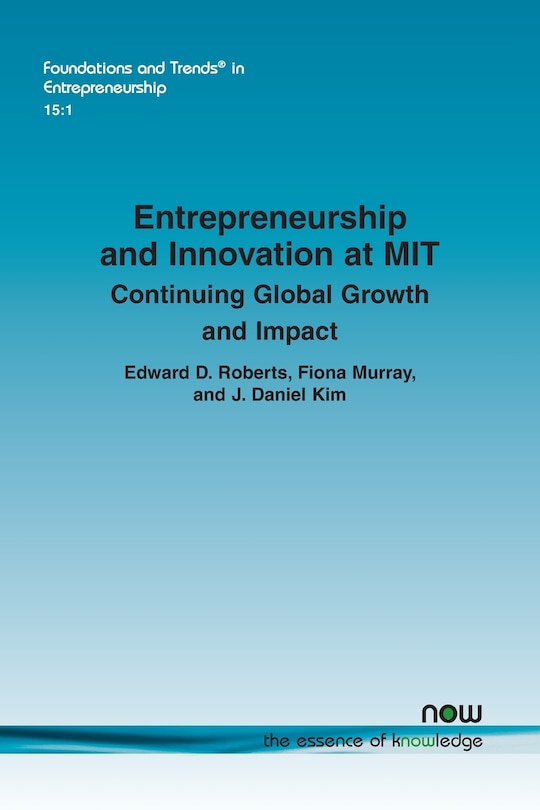 Front cover_Entrepreneurship and Innovation at Mit