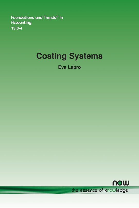 Front cover_Costing Systems