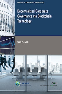 Front cover_Decentralized Corporate Governance via Blockchain Technology