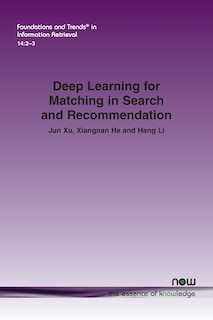 Front cover_Deep Learning for Matching in Search and Recommendation
