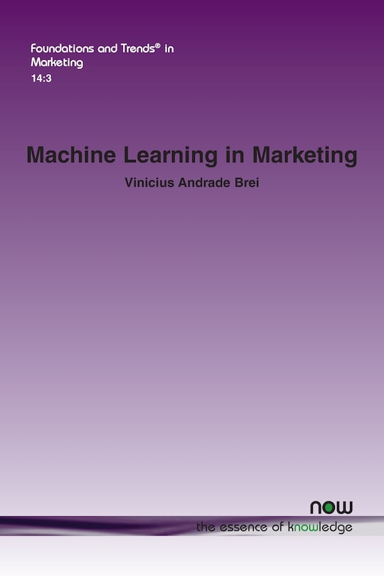Front cover_Machine Learning in Marketing
