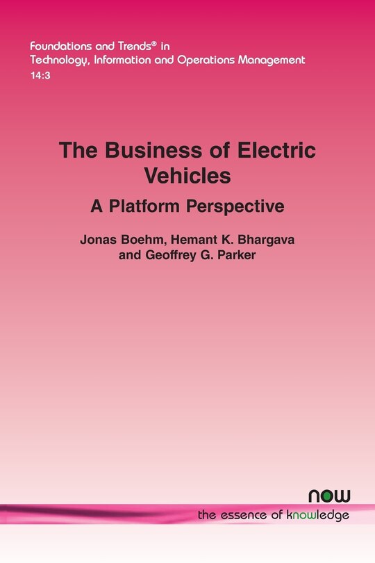 Front cover_The Business of Electric Vehicles