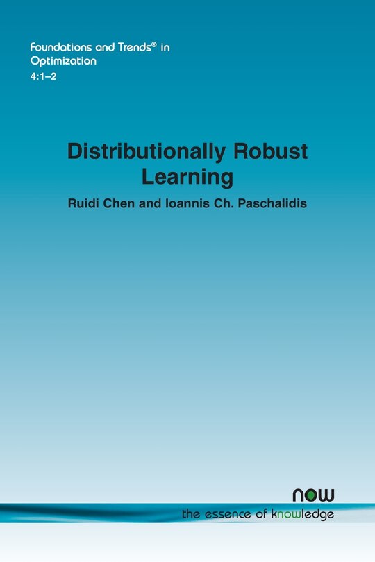 Front cover_Distributionally Robust Learning