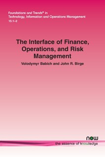Front cover_The Interface of Finance, Operations, and Risk Management