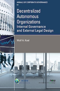 Front cover_Decentralized Autonomous Organizations