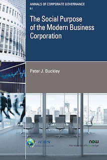 Front cover_The Social Purpose of the Modern Business Corporation