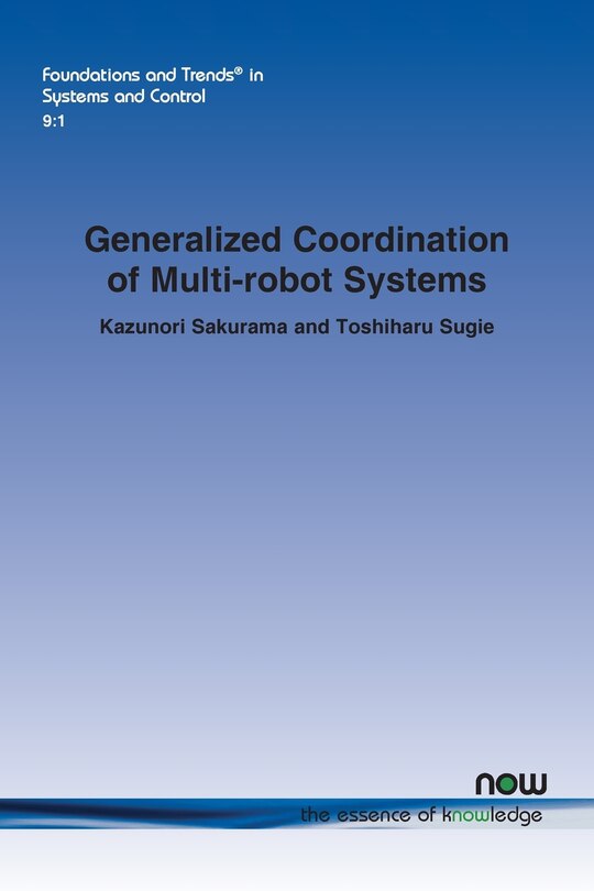 Front cover_Generalized Coordination of Multi-robot Systems