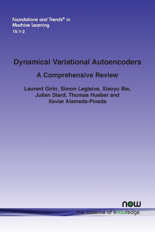 Front cover_Dynamical Variational Autoencoders