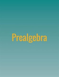 Front cover_Prealgebra
