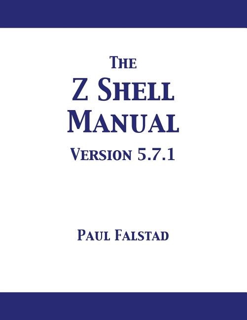 Couverture_The Z Shell Manual