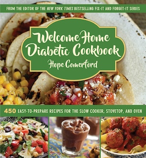 Front cover_Welcome Home Diabetic Cookbook
