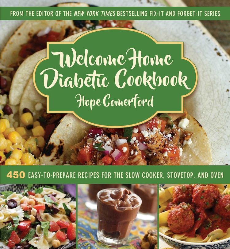 Front cover_Welcome Home Diabetic Cookbook