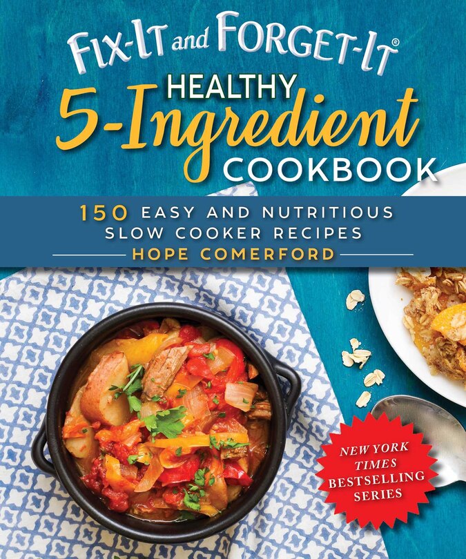 Front cover_Fix-it And Forget-it Healthy 5-ingredient Cookbook