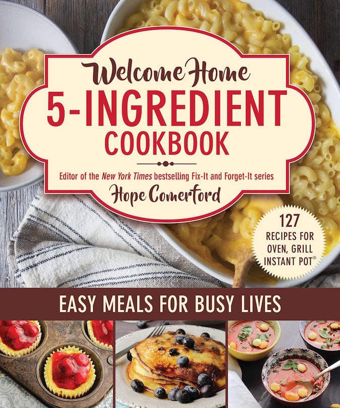 Front cover_Welcome Home 5-ingredient Cookbook
