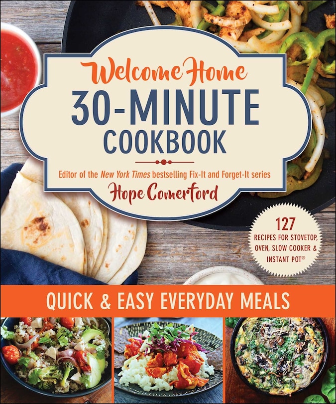 Front cover_Welcome Home 30-Minute Cookbook