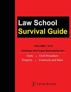 Front cover_Law School Survival Guide (Volume I of II)