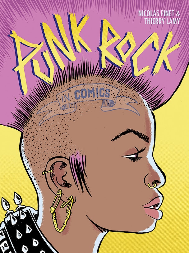 Front cover_Punk Rock in Comics!