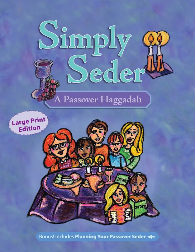 Couverture_Simply Seder: A Haggadah and Passover Planner