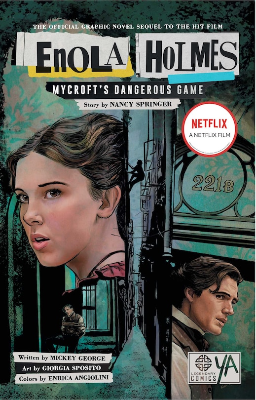 Couverture_Enola Holmes: Mycroft's Dangerous Game