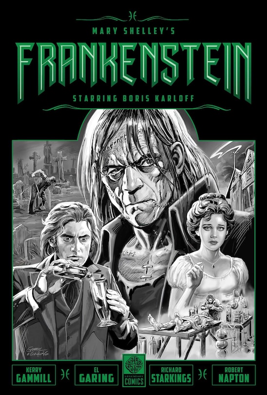 Front cover_Mary Shelley's Frankenstein Starring Boris Karloff