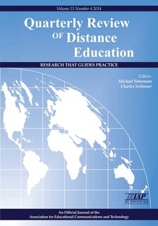 Front cover_Quarterly Review of Distance Education Vol 15 Issue 4