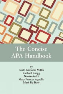 Front cover_The Concise APA Handbook