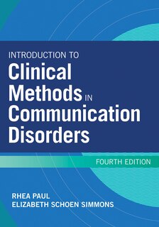 Couverture_Introduction To Clinical Methods In Communication Disorders
