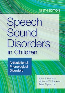 Front cover_Speech Sound Disorders in Children