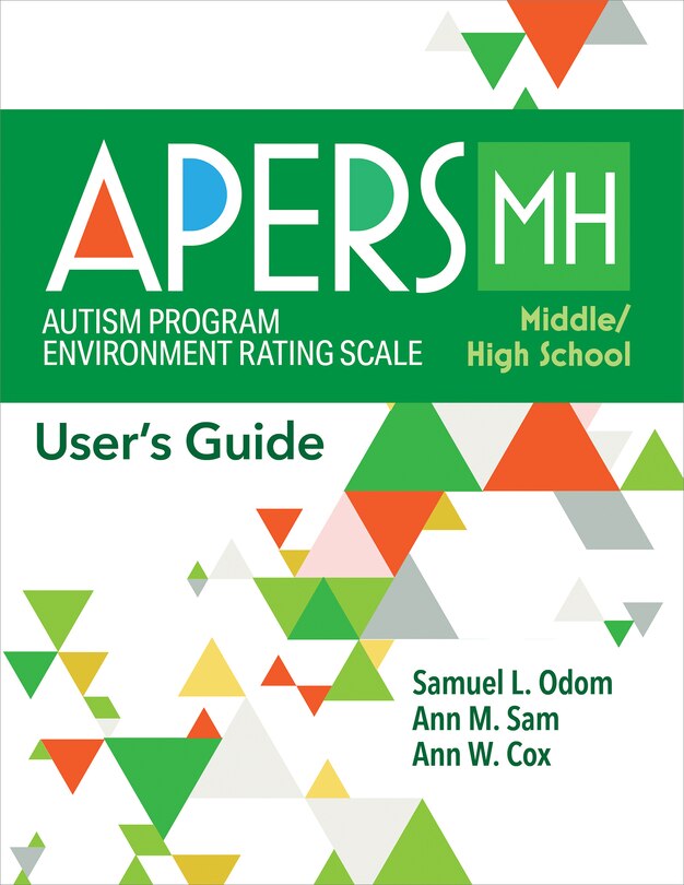 Front cover_Autism Program Environment Rating Scale - Middle/High School (APERS-MH)