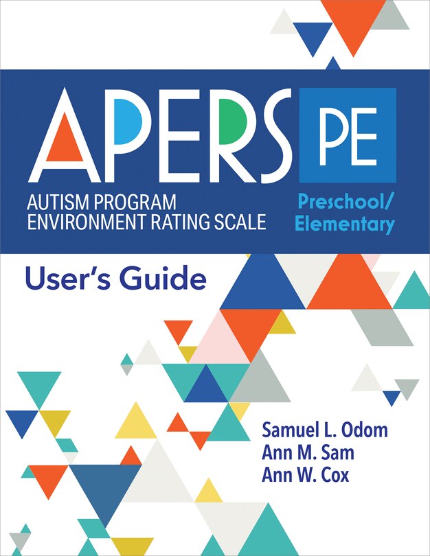 Front cover_Autism Program Environment Rating Scale - Preschool/Elementary (APERS-PE)