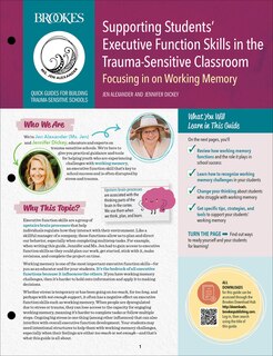 Front cover_Supporting Students' Executive Function Skills in the Trauma-Sensitive Classroom