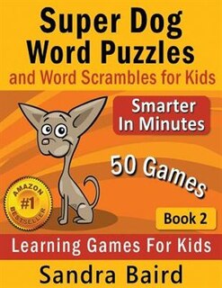 Couverture_Super Dog Word Puzzles and Word Scrambles