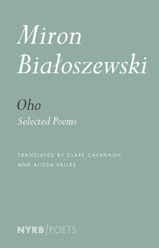 Front cover_Oho: Selected Poetry and Prose