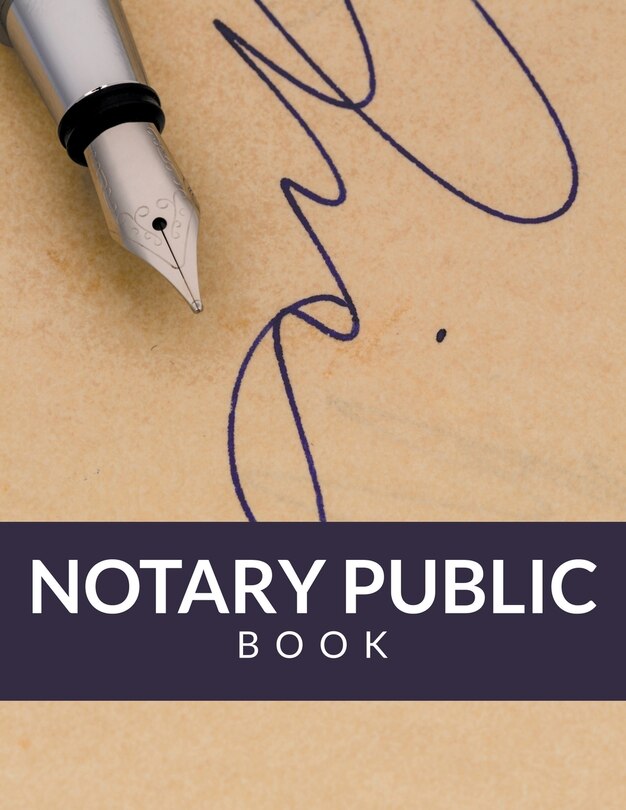 Front cover_Notary Public Book