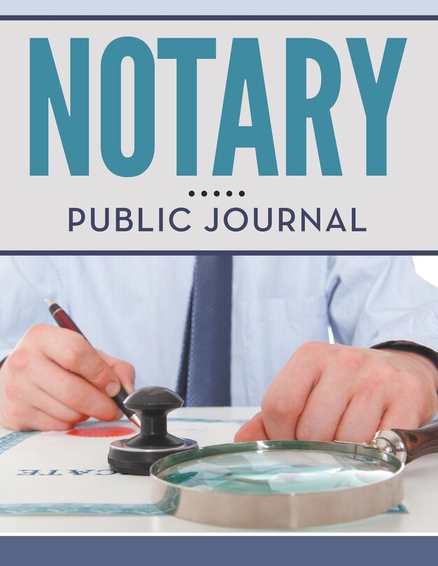 Front cover_Notary Public Journal