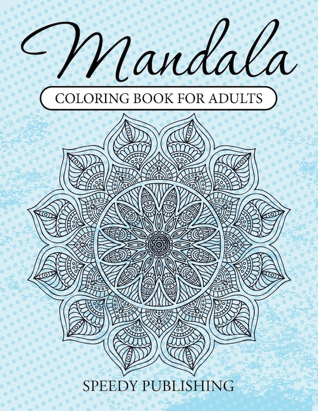 Front cover_Mandala Coloring Book For Adults