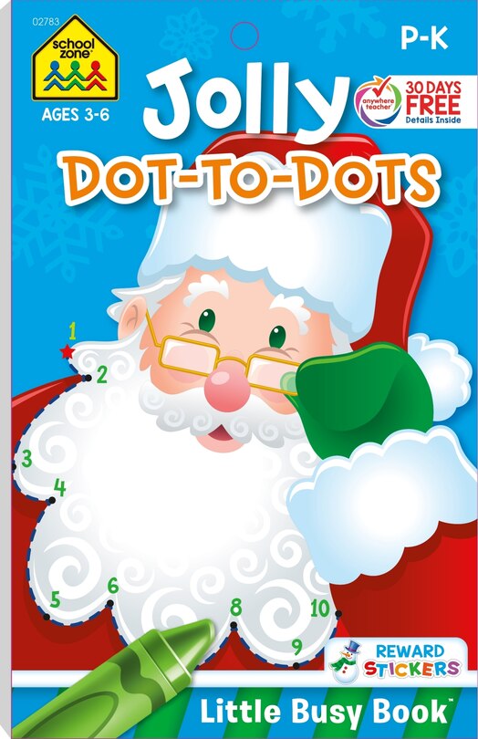 Front cover_School Zone Jolly Dot-To-Dots Tablet Workbook