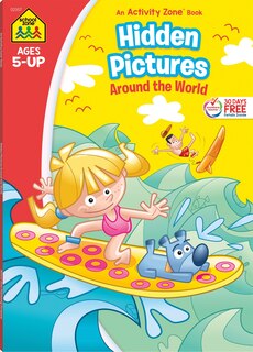 Couverture_School Zone Hidden Pictures Around the World Workbook