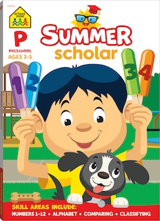 Couverture_School Zone Preschool Summer Scholar Workbook
