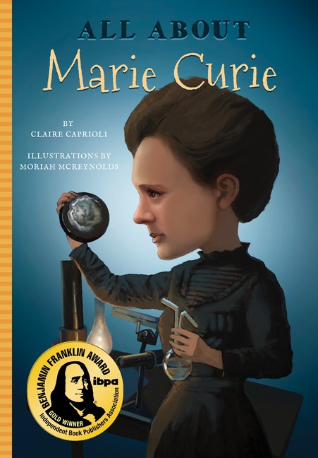 Front cover_All About Marie Curie