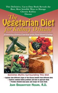Front cover_The Vegetarian Diet For Kidney Disease