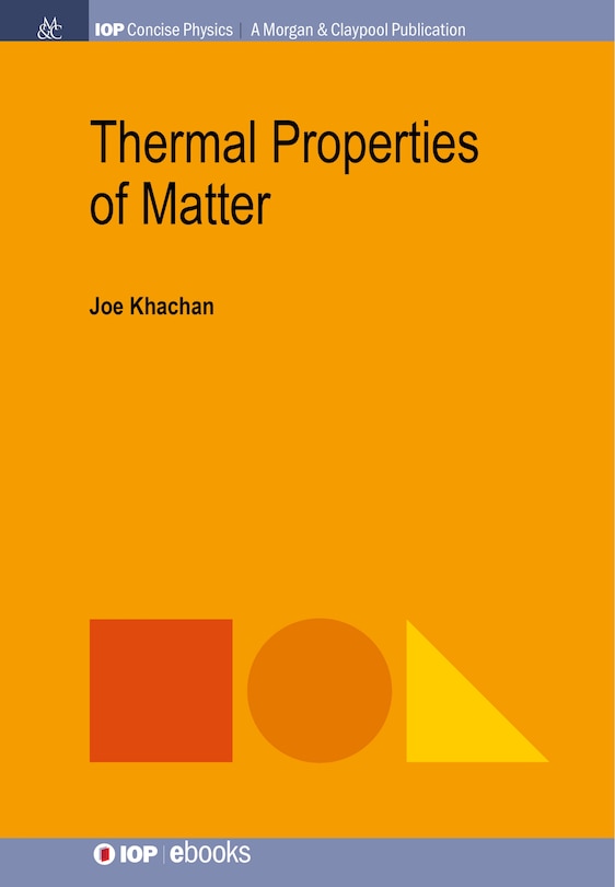 Couverture_Thermal Properties of Matter