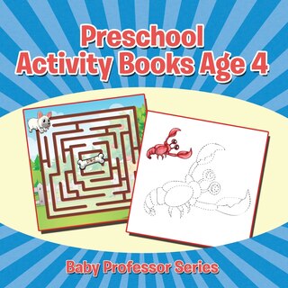 Front cover_Preschool Activity Books Age 4