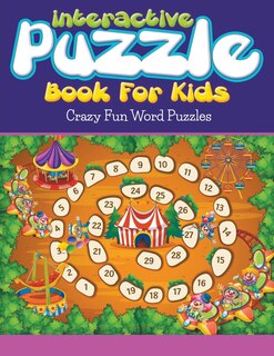Front cover_Interactive Puzzle Book For Kids