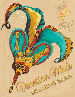 Front cover_Venetian Mask Coloring Book