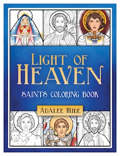 Front cover_Light of Heaven Saints Coloring Book