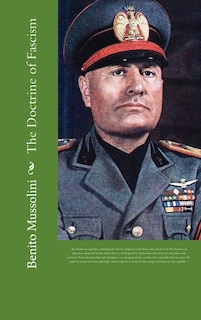 Front cover_The Doctrine of Fascism